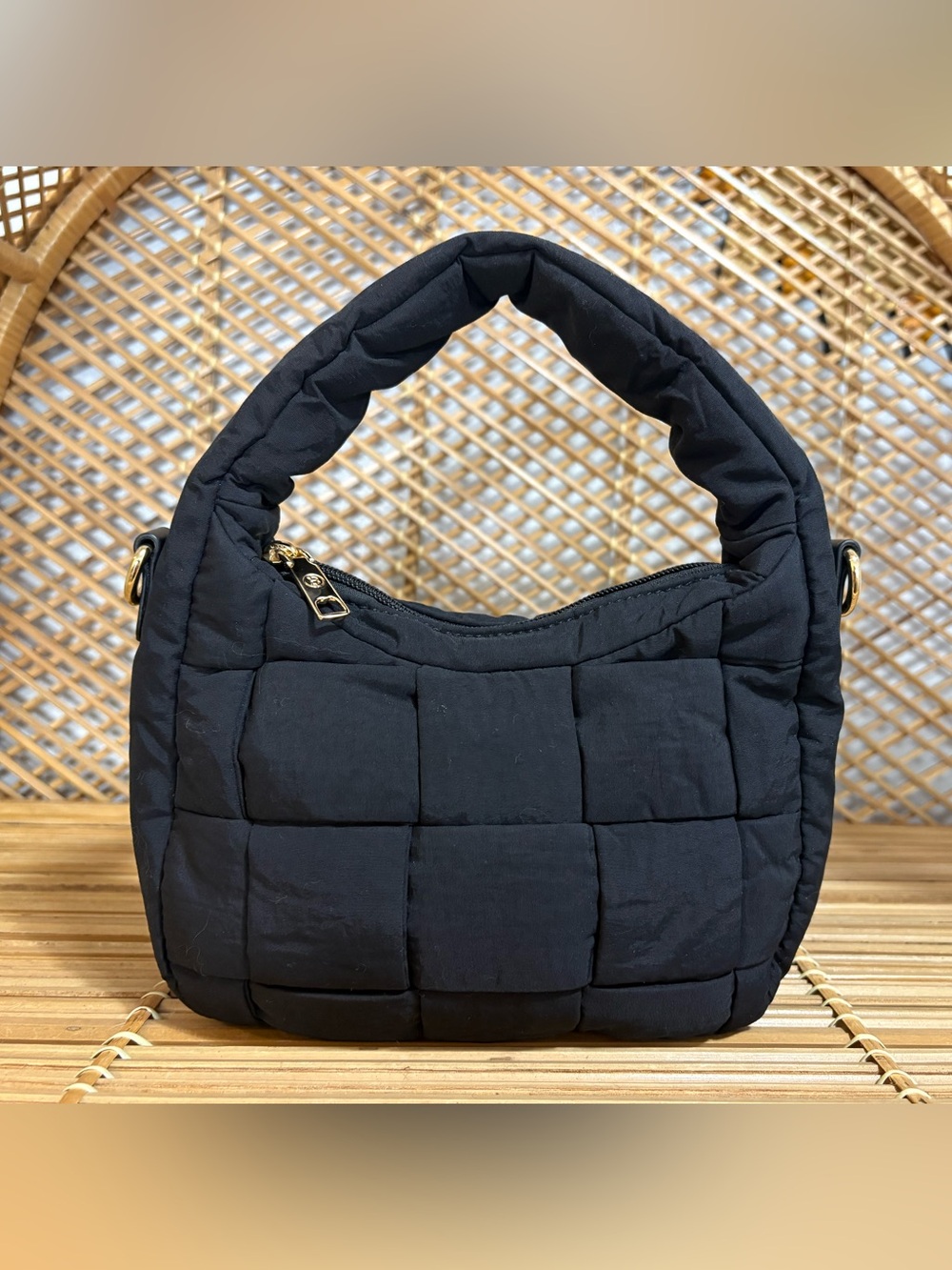 Mini Quilted Shoulder Bag
